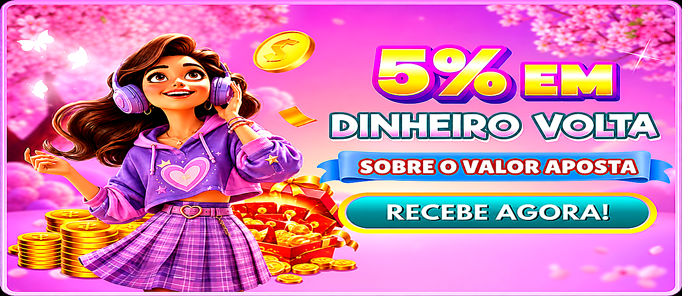 5% em Dinheiro Volta